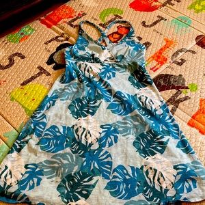 Patagonia Cotton Palm Print Dress